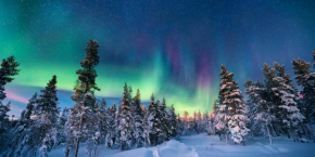 Secret Lapland - Luxury Villa Siida with Northern Lights Hut